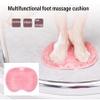 Shower Foot & Back Scrubber Massage Pad, 2025 New Foot Back Cleaning Pad Back Washer Exfoliating Bath Wash Pad, Wall Mounted Slip Suction Cup, for Shower Women Men,Green view 3
