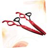 LALADEFIEE 2pcs Hairdressing Scissors Kit Professional Barber Shears Hair Cutting Scissors for Hair Pet Use view 2