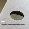 60PCS Disposable Bed Sheets Massage Table Sheets with Holes Non-Woven Fabric Breathable Bed Cover for SPA Tattoo Beauty Salon view 3