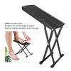 Foldable Pedicure Foot Rest, 6 Heights Adjustable Foldable Non Slip Nail Tech Stool Tool For Home Foot Spa And Innovative Nail Art To Foot Wiping, Shoe Wearing, Bathing, Relaxation view 3