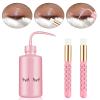 3 PCS Lash Shampoo Brush Sets with 1pcs 250 ML Plastic Satety Lash Tatoo Wash Bottles 2PCS Nose Blackhead Facial Cleaning Brush for Eyelash Extension Supplies (#style 3) view 4