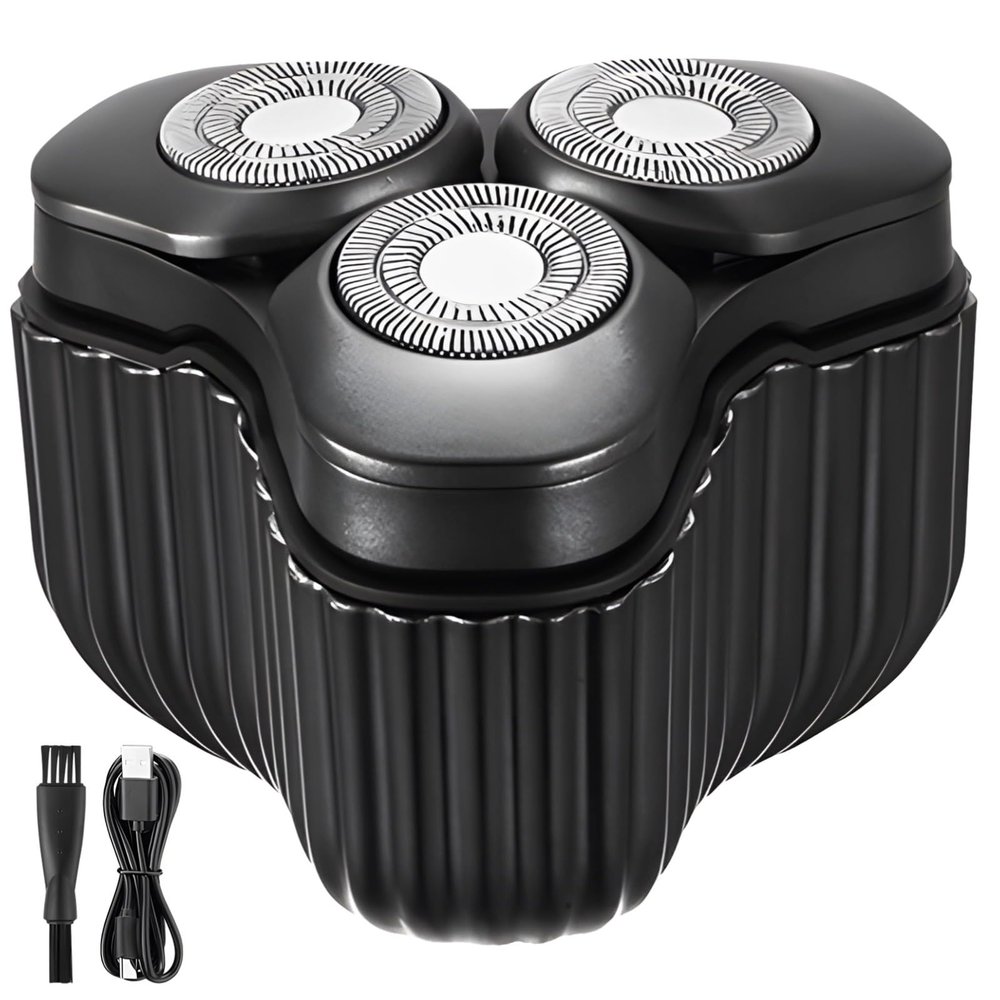 Mini Electric For Men, Portable Travel Shaver, Rechargeable Zinc Alloy, Waterproof Ipx7 Grooming