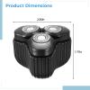 Mini Electric For Men, Portable Travel Shaver, Rechargeable Zinc Alloy, Waterproof Ipx7 Grooming view 3