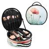 Takiito Flower in Meadow Travel Makeup Case Portable Makeup Box Artist Cosmetic Case Organizer With Adjustable Dividers view 2
