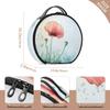 Takiito Flower in Meadow Travel Makeup Case Portable Makeup Box Artist Cosmetic Case Organizer With Adjustable Dividers view 3