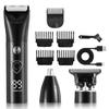 Ball Trimmer Grooming Kit Rechargeable for Hair Clipper Nose Bikini Groin Men Women (Black) view 1