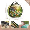 Takiito Easter Eggs Travel Makeup Case Portable Makeup Box Artist Cosmetic Case Organizer With Adjustable Dividers view 3
