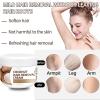 Facial Depilatory and Hair Removal Cream for Women, Coconut Facial Hair Removal Cream for Upper Lip and Chin for Face Hair Remover for Body Sensitive Skin Gentle and Non-Irritating (2PCS) view 3