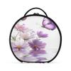Takiito Butterfly Flying over Water Travel Makeup Case Portable Makeup Box Artist Cosmetic Case Organizer With Adjustable Dividers view 1
