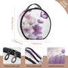 Takiito Butterfly Flying over Water Travel Makeup Case Portable Makeup Box Artist Cosmetic Case Organizer With Adjustable Dividers view 3