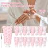 50 Pcs Pink Bow Hand Cream Gifts Bow Hand Cream Bulk Bachelorette Figure Hydrating and Soothing Hand Lotion for Bachelorette Wedding Birthday Baby Shower Valentine's Day Mother's Day Party view 2