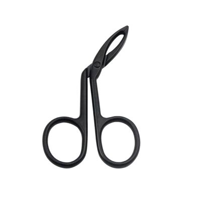 Eyebrow Pliers Clip Scissors Tweezers Straight Pointed Stainless Steel Eyebrow Plucking Makeup Beauty Tools(Black)