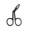 Eyebrow Pliers Clip Scissors Tweezers Straight Pointed Stainless Steel Eyebrow Plucking Makeup Beauty Tools(Black) view 1