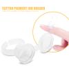 100pcs Ink Ring Pigment Ink Holder Container Cup Cap with Lid Kit view 4