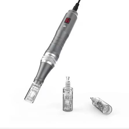 0.25mm Microneedling Pen Set for Home Use - Derma Roller Pen for Women Men