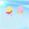 LIFKOME 2pcs Lollipop Foot Pumice Stone Remover Tool Portable Foot Care Scrubber for Dead Skin Removal view 2