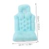 ASAKKURA Luxury Bathtub Bath Mat Bath Mats for Bathroom Floor Newborn Boy Girl Tub Pillow view 4