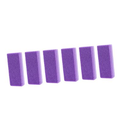 EPIGEIST 6pcs Exfoliating Rubbing Stone Pedicure Pumice for Feet Cuticle Remover Callus Grinder Dead Skin Scrubber