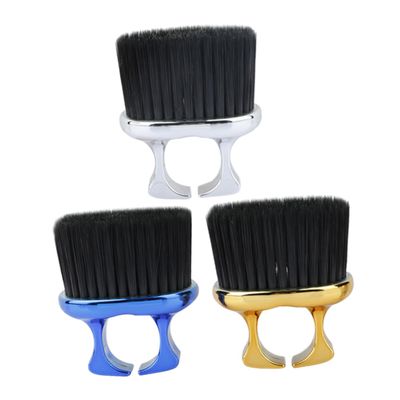 BIUDECO 3pcs Men's Soft Bristle Brush for Beard Care Styling Brush Teasing Hair Barber Neck Duster Cleaning Grooming Kit