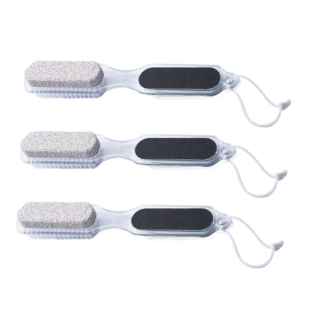 AUTSUPPL 3pcs Pumice Foot Care Tools Dead Skin Removers Pedicure Supplies for Calluses and Rough Skin for Home Use and Professionals