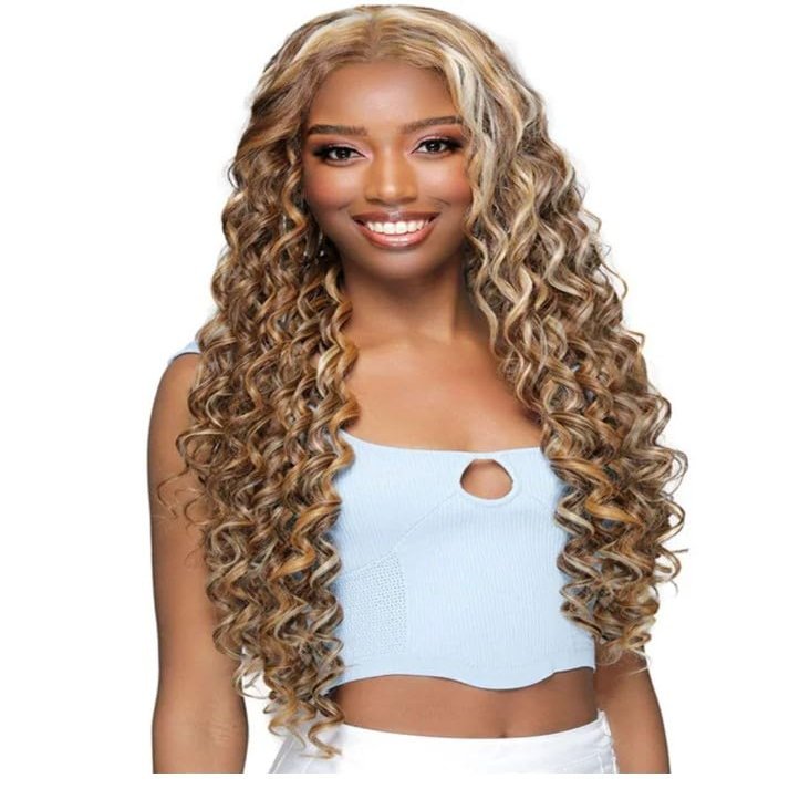 BOBBI BOSS Miss Origin 13X6 Bridget Glueless Human Hair Lace Wig (THL1B/30)