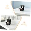 Healeved 1set Men Beard Grooming Set Beard Brush Shaving Bowl Holder for Home and Travel for Grooming view 3