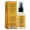 Badger Organic Castor Hair Oil for Thicker Fuller Looking Hair, 100% Organic Castor Oil for Hair Growth & Restoration, Red Clover & Peppermint, Deep Hydrating Hair Oil, 2 fl oz Glass Bottle view 2