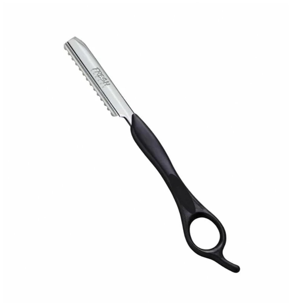 FreshEdge Razor, Professional Texturizing Cutting Razor for Face Framing and Layering, Includes 10 Razor Blades