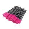 PartyKindom 100pcs Disposable Eyelash Brush Applicators Rose Red Mascara Wands for Makeup Application for Professional and Home Use view 1