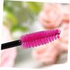 PartyKindom 100pcs Disposable Eyelash Brush Applicators Rose Red Mascara Wands for Makeup Application for Professional and Home Use view 2