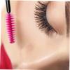 PartyKindom 100pcs Disposable Eyelash Brush Applicators Rose Red Mascara Wands for Makeup Application for Professional and Home Use view 3
