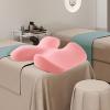 FashionCha Breast Pillow for Massage Memory Foam Resuable Ergonomic Beauty Salon Support Pillow Multifunctional for Beauty Sleeping SPA, Pink view 3
