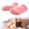 FashionCha Breast Pillow for Massage Memory Foam Resuable Ergonomic Beauty Salon Support Pillow Multifunctional for Beauty Sleeping SPA, Pink view 4
