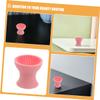 Healeved 2pcs Silicone Makeup Brush Cleaner Bowl Portable Travel for Cosmetics Brush Cleaning view 3