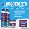 Platinada Kit  Complete Care for Blonde, Highlighted, Gray, and Platinum Hair  Tria Cosmetic 50.72 fl.oz view 2