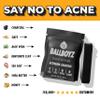 Ballboyz Game Plan Face Care Kit Designed for and by Athletes - Natural and Science Based - Activated Charcoal Face Scrub, Tropical Paradise Body Scrub and Pimple Patches view 3