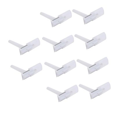 VICASKY 25 Pcs Disposable Shaving Razors for Women and Men Portable Body Hair Removers Double Edge Blades Suitable for Armpit Leg and Intimate Areas Travel Friendly Design (White)
