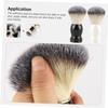 HAPINARY 2pcs Badger Shaving Brush Clean up Tool for Style Multi-use Shave Cleaning Accessories for Men view 4