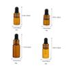 Didiseaon 12pcs Glass Dropper Bottles for Essential Oils Small Travel Sub Bottles Leakproof Cap for Aromatherapy view 2