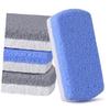 BATHVEVE 4pcs Portable Foot Grinders Double-Sided Pumice Stone Foot Scrubbers Callus Remover Pedicure Tools view 3