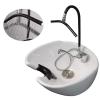 ERICAT Water Circulation Rack,Removable Hair Head Spa Equipment with Faucet, 360-degree Rotation and Adjustable Water Circulation Rack, Flexible Design and Prevent Leaks, for Spas and Beauty Shops view 2