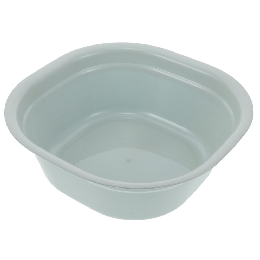 Angoily Large Square Thick Plastic Foot Basin Versatile Washing Basin for Home Use Portable Foot Bath Bucket for Soaking Feet Washing Vegetables and Household Tasks