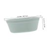Angoily Large Square Thick Plastic Foot Basin Versatile Washing Basin for Home Use Portable Foot Bath Bucket for Soaking Feet Washing Vegetables and Household Tasks view 2