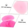 BAZEITFLOW 4pcs Silicone Facial Cleansing Brush for Face Wash Gentle Skin Brush Easy to Carry for Friends and Families Random Color view 2