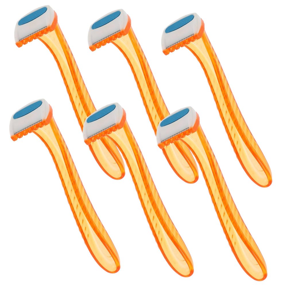 LOORGVEL 6pcs Women for Leg Arm Intimate Grooming Ergonomic Design Hair Removal Shaver Protective Cover for Care