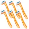 LOORGVEL 6pcs Women for Leg Arm Intimate Grooming Ergonomic Design Hair Removal Shaver Protective Cover for Care view 1