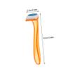 LOORGVEL 6pcs Women for Leg Arm Intimate Grooming Ergonomic Design Hair Removal Shaver Protective Cover for Care view 2