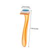 BATHVEVE 6pcs Women Hair Razor for Underarm and Bikini Area Intimate Hair Trimmer and Shaver Travel-Friendly Design for Easy Use view 2