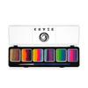 Kraze FX Enchanted Oasis Split Cake Palette - 6x6 gm by Tamina Muhammed Professional 1-Stroke Split Cake with 1 brush Hypoallergenic Non-Toxic Water Activated Face and Body Painting for Kids Safe view 1
