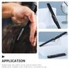 PACKOVE Portable Foldable Comb Keychain and Oval Mirror Fine Tooth Design for Men Grooming Compact Travel Beard Comb Lightweight Pocket Accessory for view 3